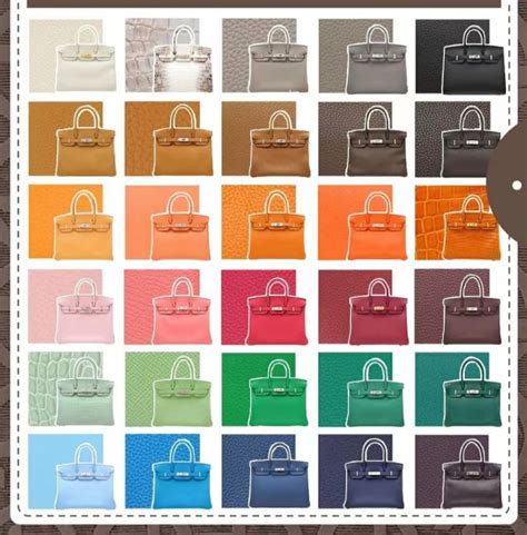 kelly hermes colour|Hermes birkin color chart.